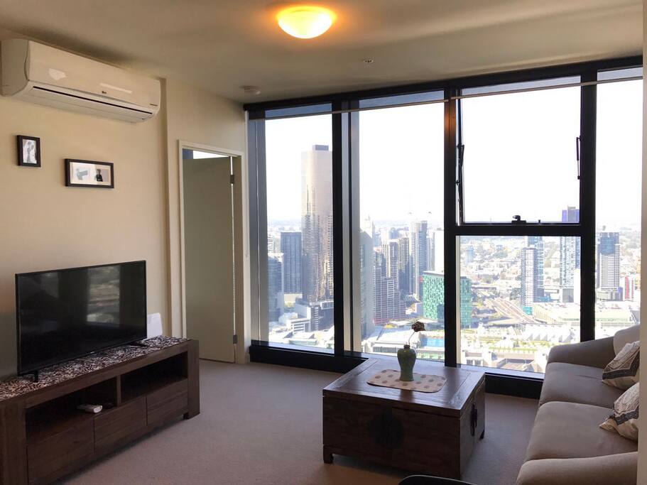 Living Room With View