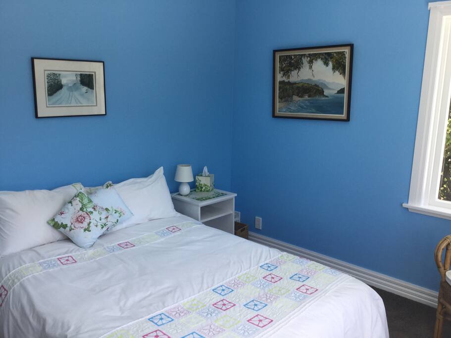 Bedroom two with double bed