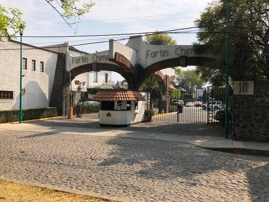 This is the entrance of the condominium you should be searching for at your arrival.