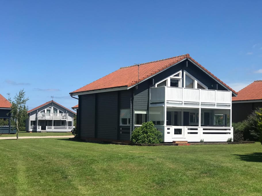 Harmony House - A Scandinavian Style Eco Home - Fritton의 통나무집에서 살아보기, 잉글랜드, 영국
