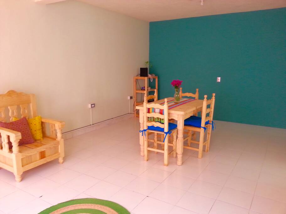 Feel free to use the shared living room
