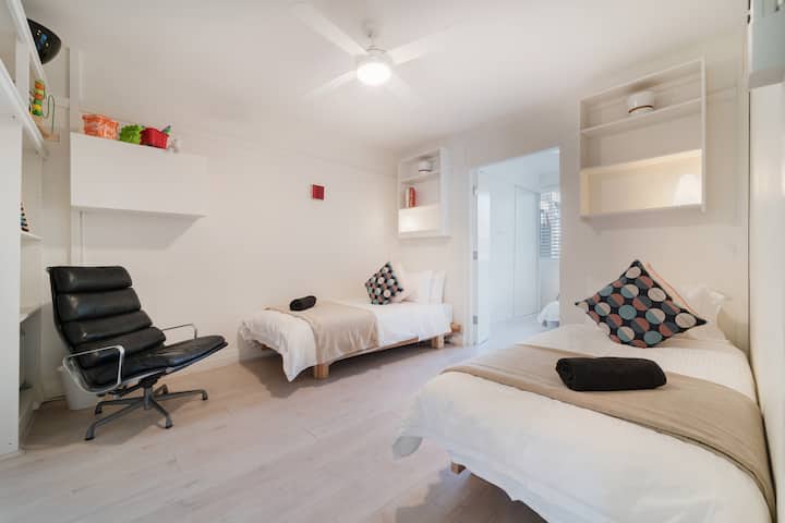 Bedroom 3 is off the main bedroom - perfect for a family group or friends