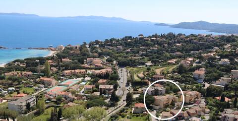 studio cabine Saint Clair proche plage aperçu mer