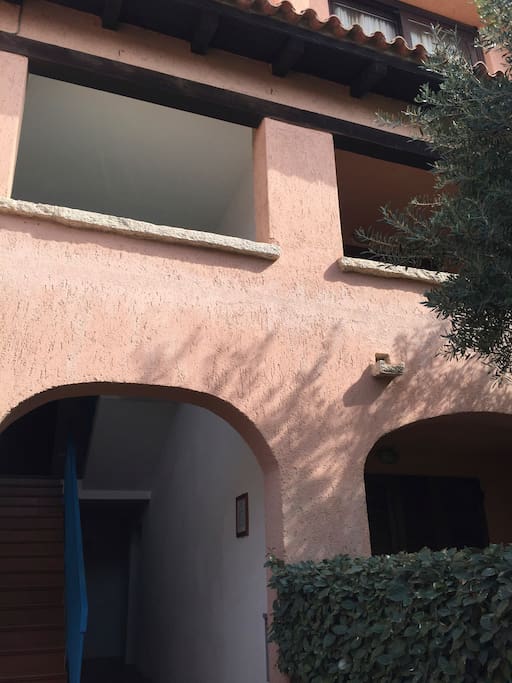 appartamento visto dall'esterno I° piano