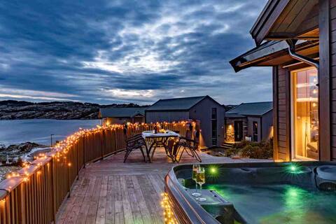 Luxurious cottage outside Bergen with Jacuzzi