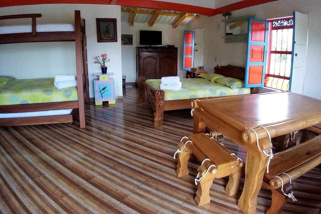 Cómoda y perfectamente dotada para compartir en familia