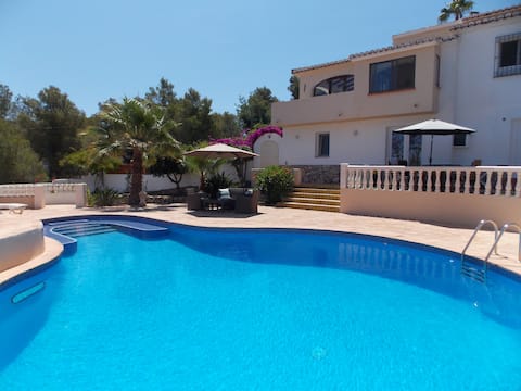 Villa Apartment with private pool and views