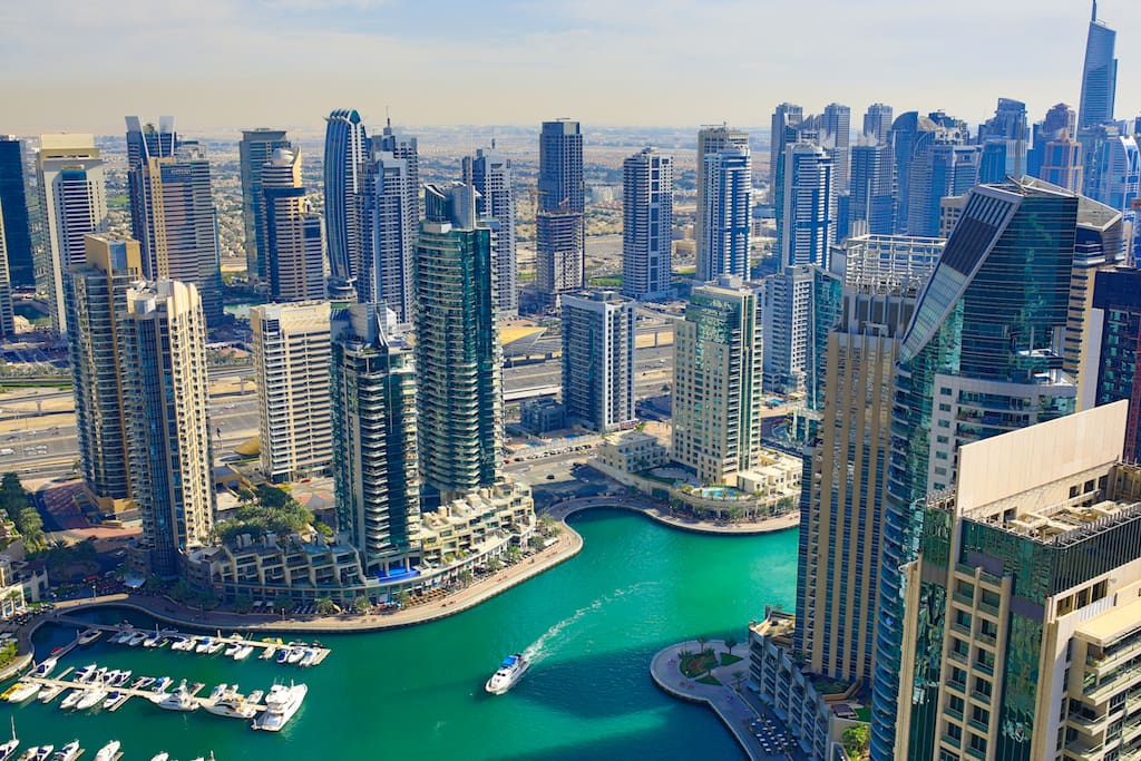Breathtaking view over Marina