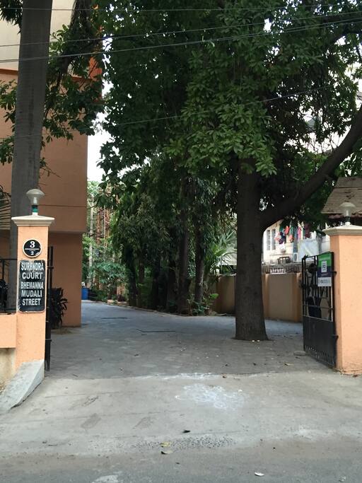 Apartment Building Entrance