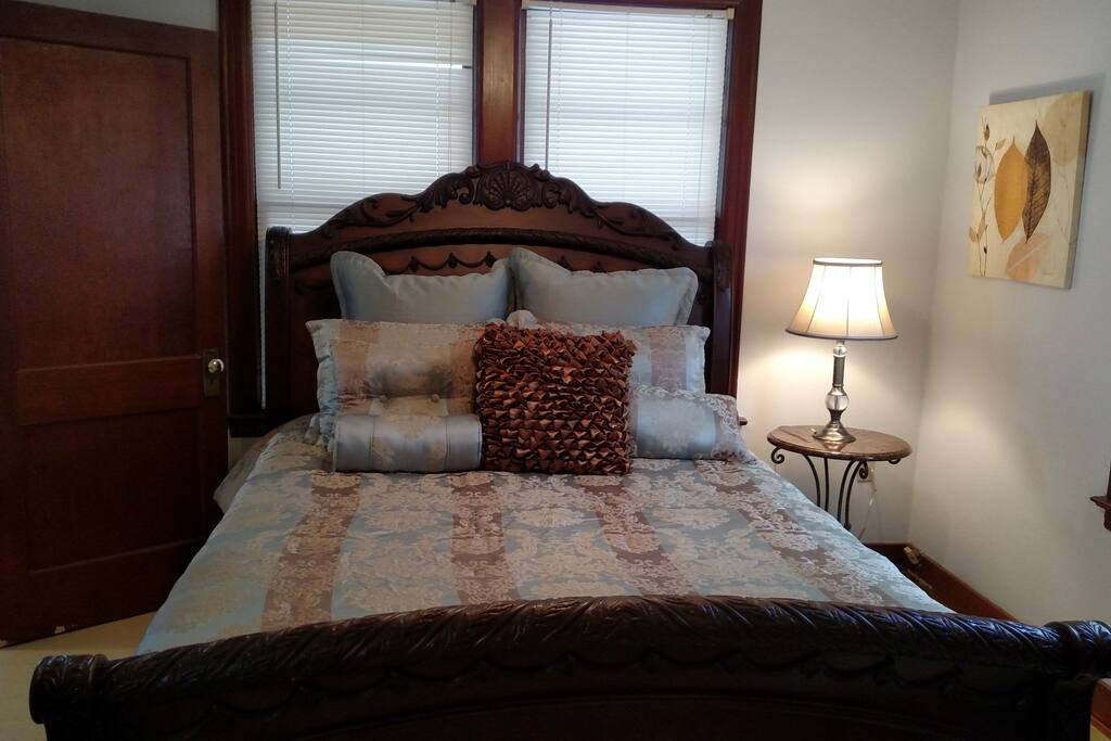 Bedroom one- Queen Size bed with memory foam matress