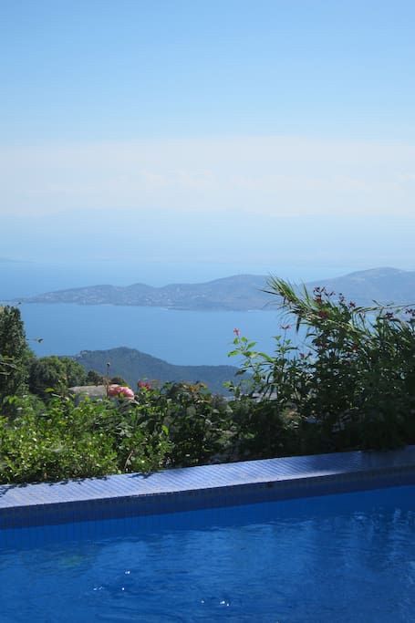 Pool mit Meerblick