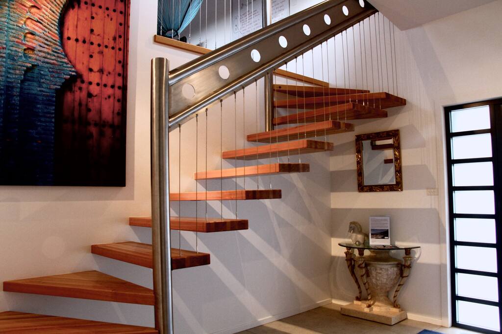 Our entrance is spacious and we provide slippers for our guests.