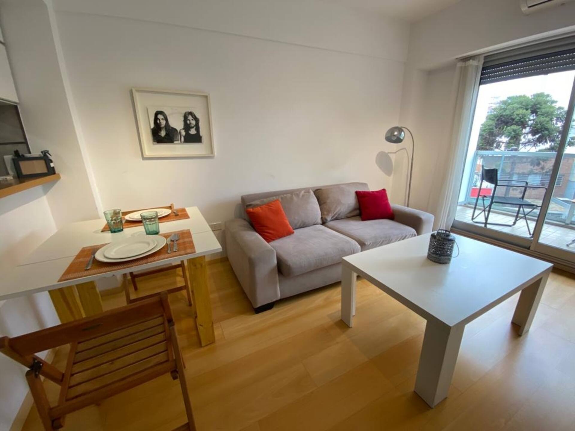 Departamento de 2 ambientes con 1 dormitorio amoblado en Palermo