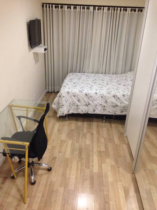 Overview from the bedroom
