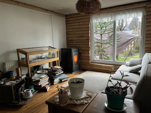 Room with a private bathroom