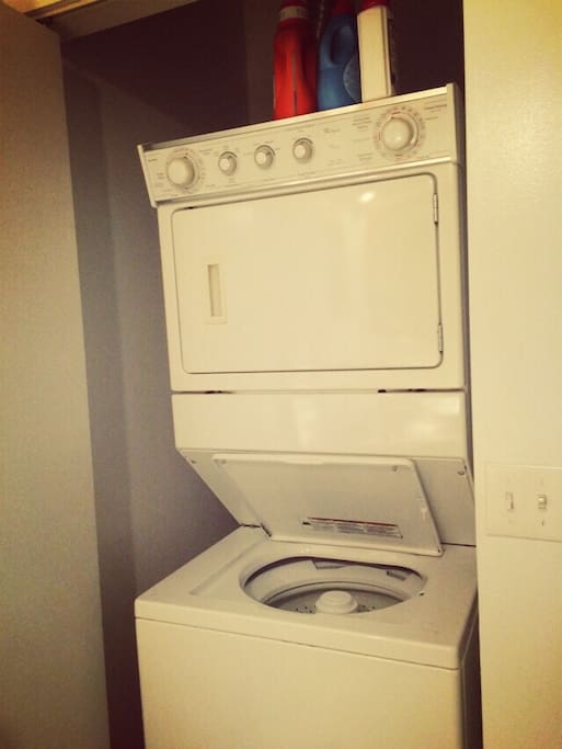 in unit washer & dryer
