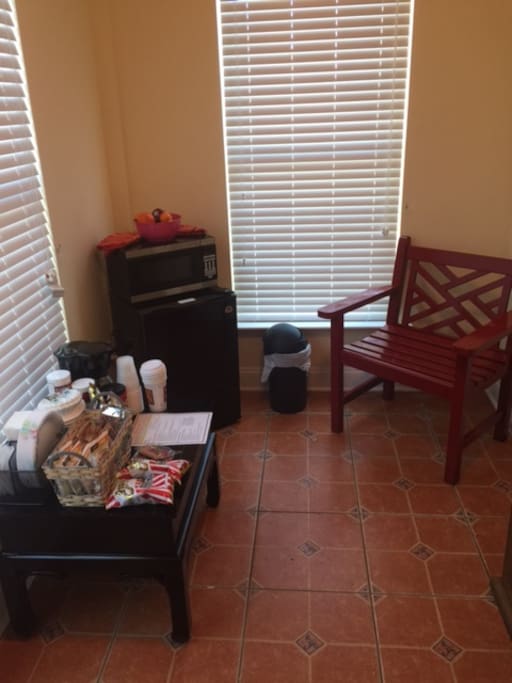 Kitchenette area