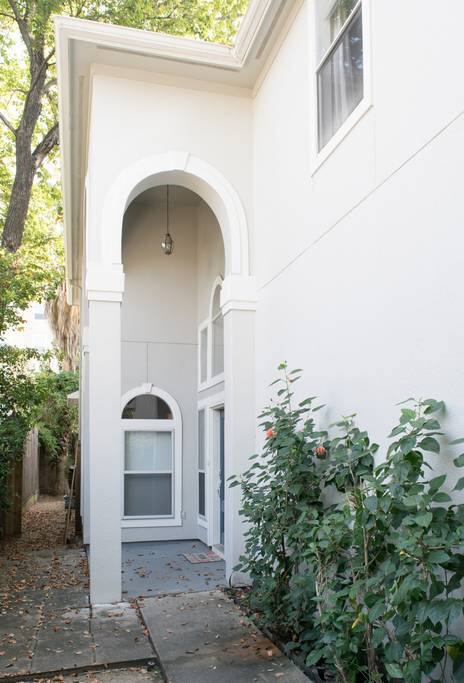 Front Entrance to House