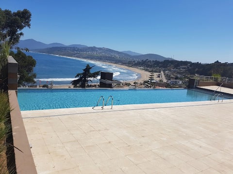 Playa Abanico appartement avec sable et piscine