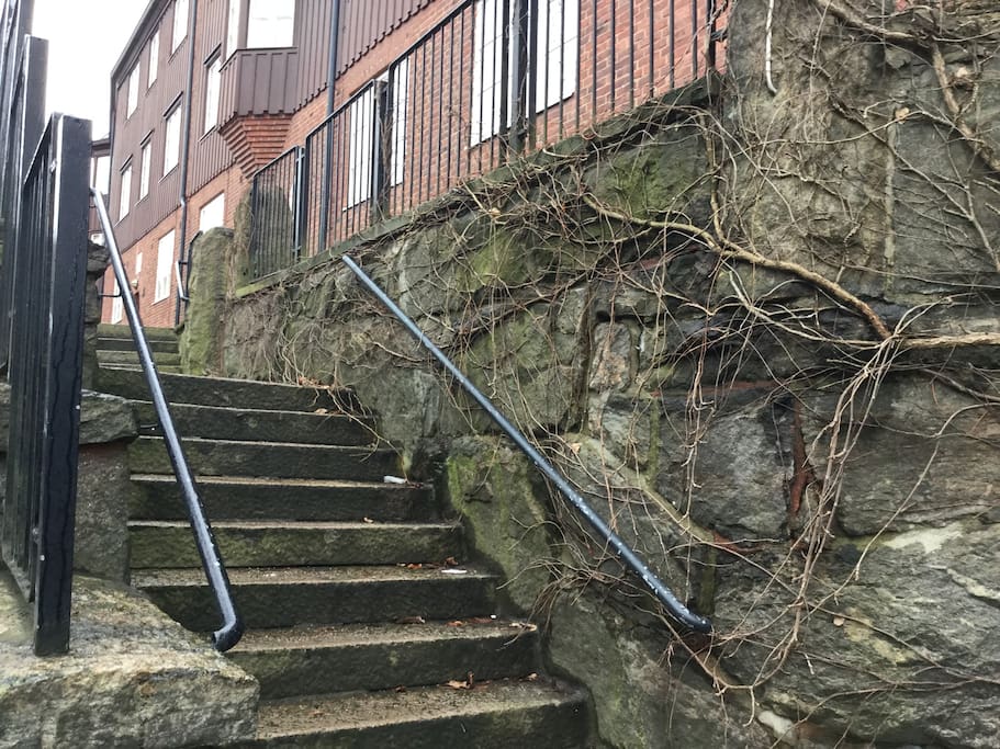 Entré till porten