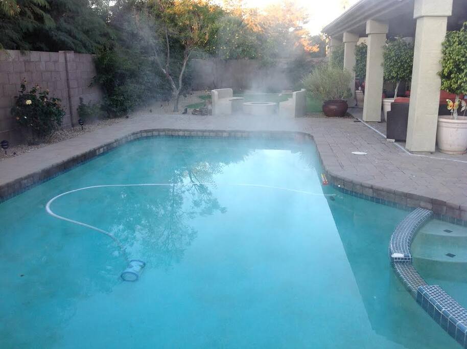 Heated Pool and Spa new pebble tech 2015