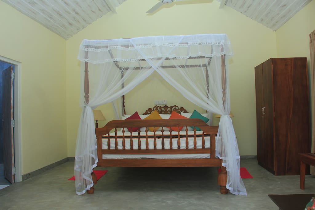 Traditional Sri Lankan bed