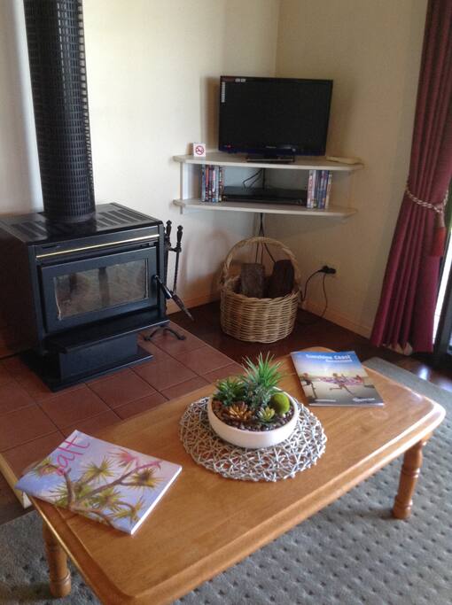 Fireplace for chilly winter nights
