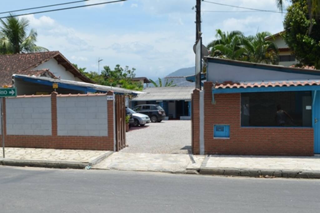 Entrada dos carros