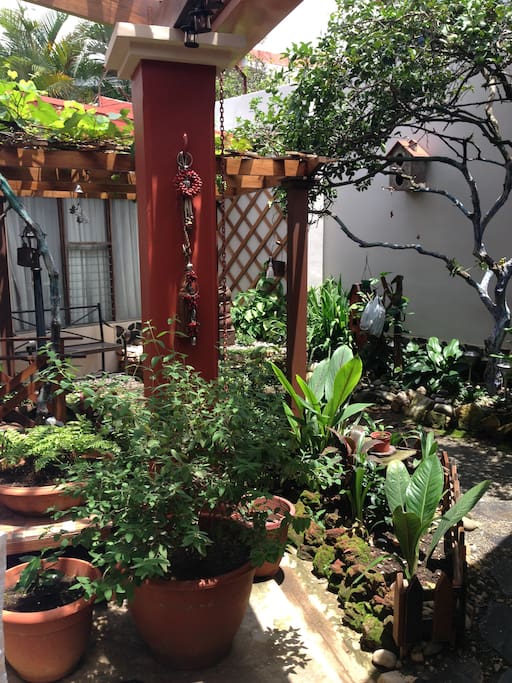 Estancia recreativa para lectura y meditación