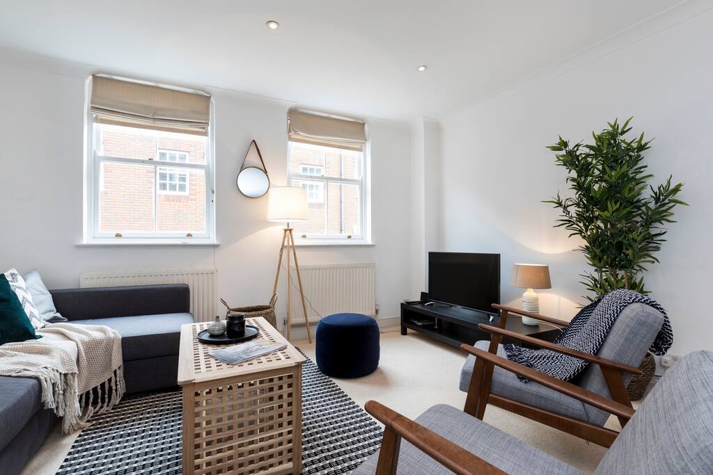 There's plenty of seating; big soft sofa and comfortable chairs.