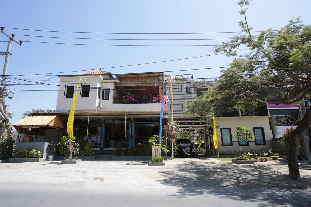 Our guest house from the road.