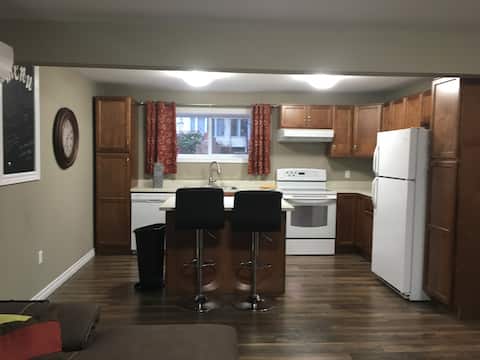 Spacious Dartmouth apartment with keypad entry