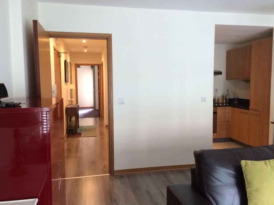 Living room and hall