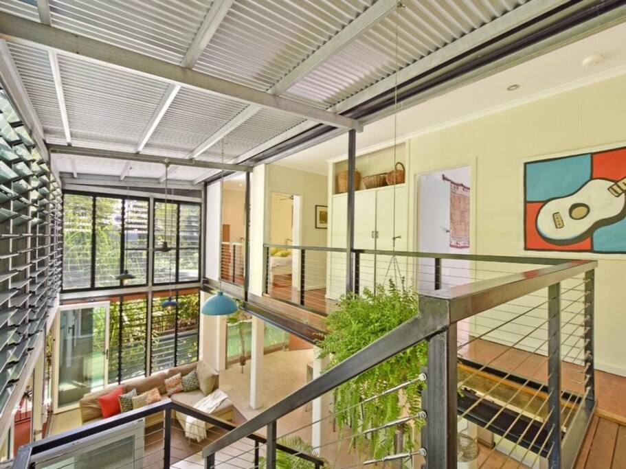 Open tropical house