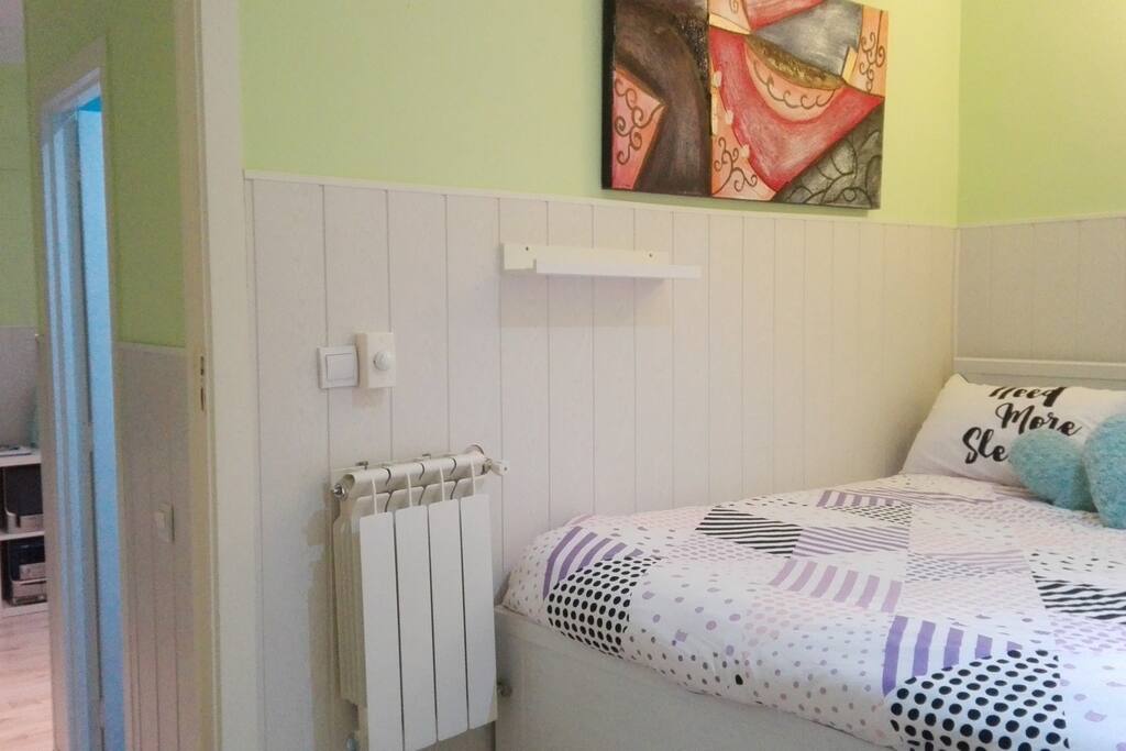 HABITACIÓN CON BAÑO PRIVADO.