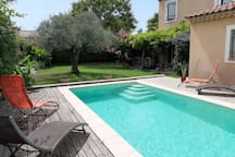 Superb villa, private heated pool in Provence *** rental in Carpentras