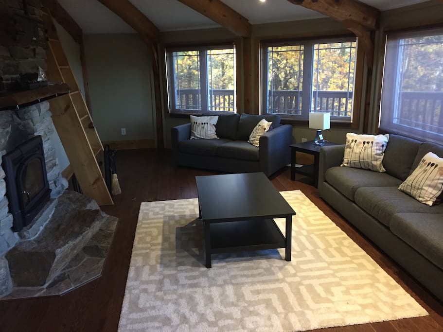 Great Room - with working fireplace