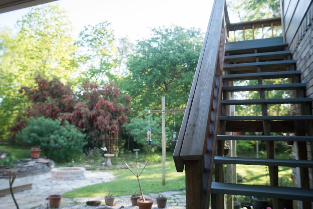 Private entrance to the Studio