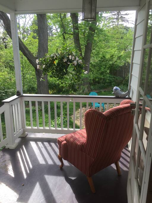 One of several nooks perfect for reading