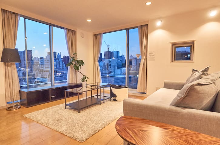 2BR with Open-Air Terrace in Harajuku & Omotesando