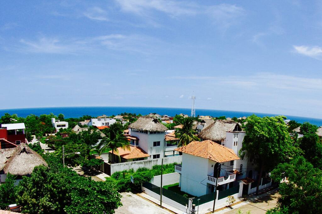 Hermosa vista al mar.