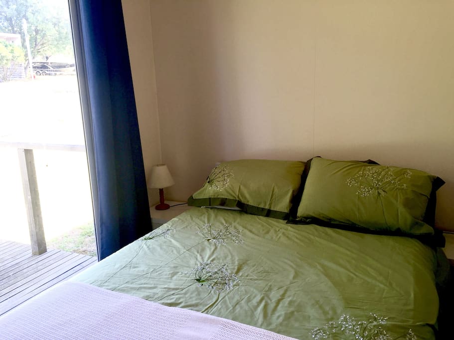 Lovely smaller couples room, with it's own private entrance.