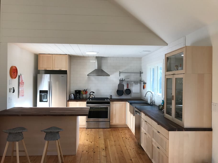 Well stocked kitchen