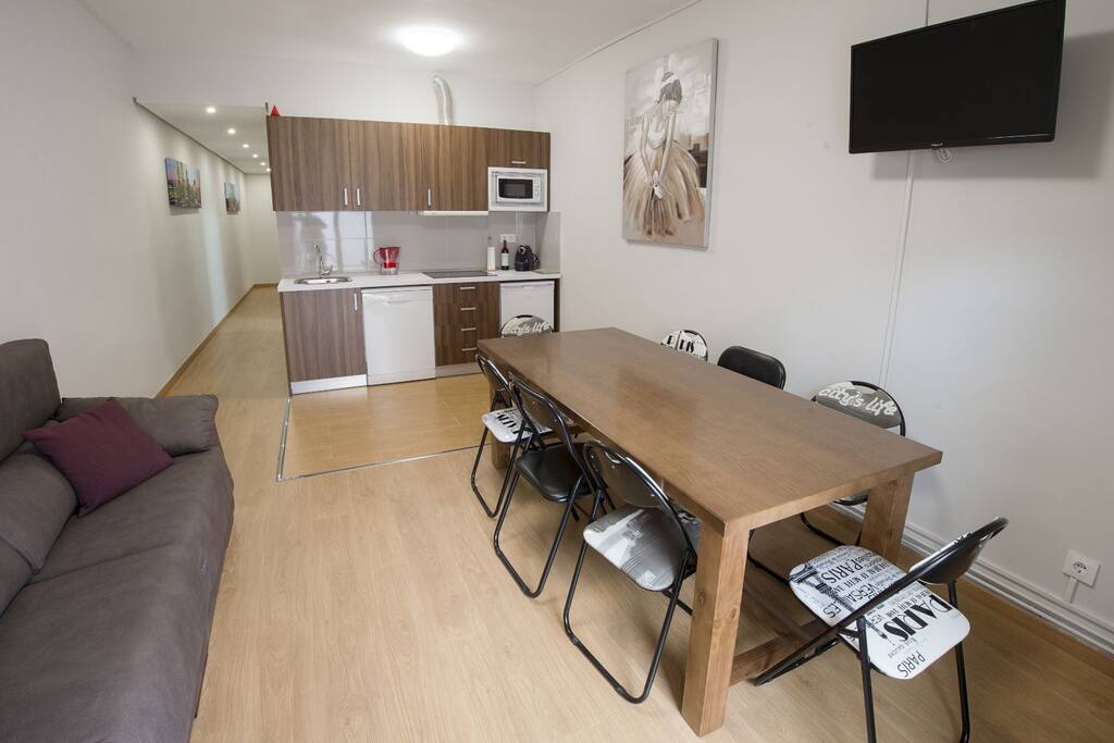 Salón-Cocina