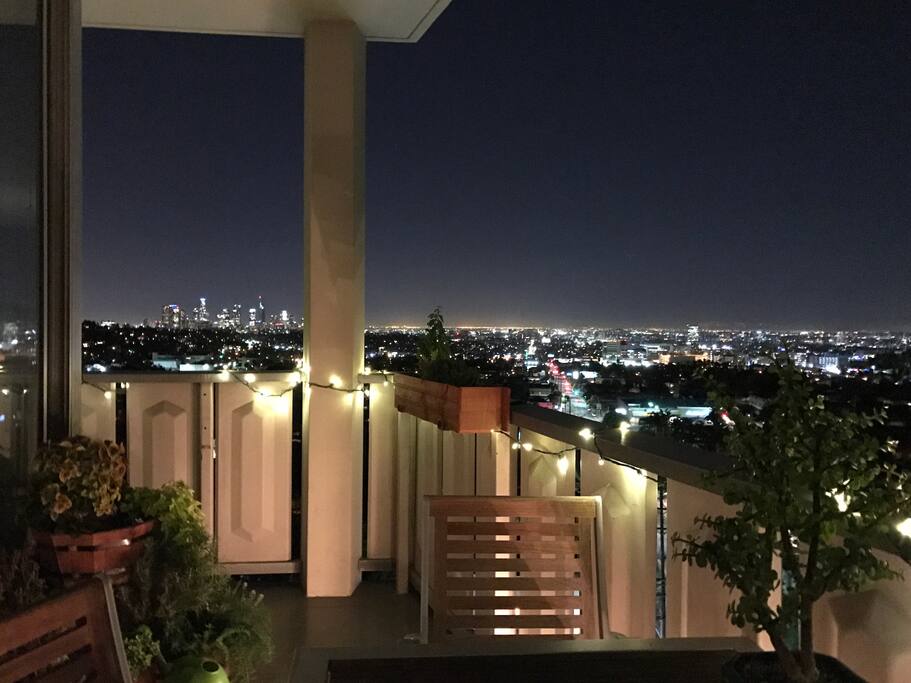 Beautiful at night as well!