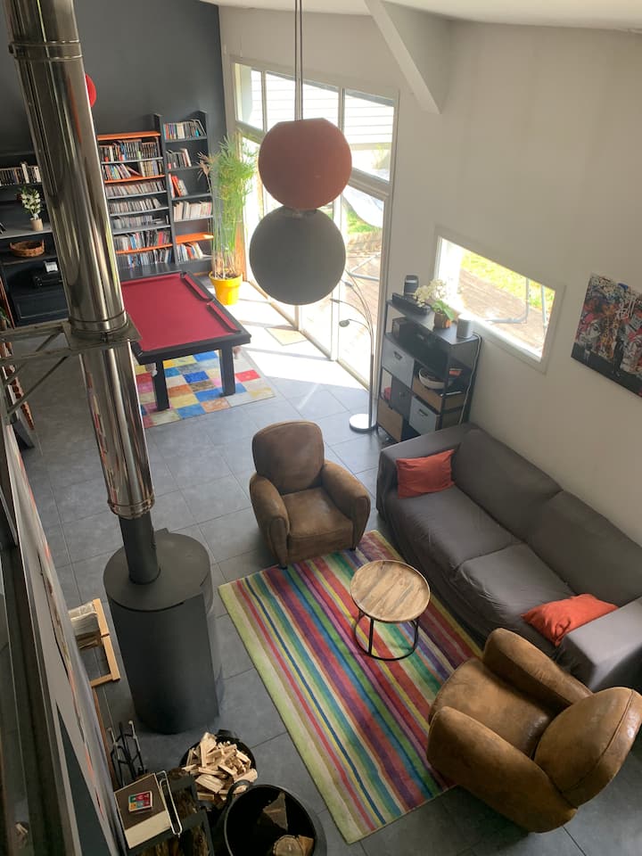Maison Type Loft, Proche Centre-ville Et Commerces - Arradon