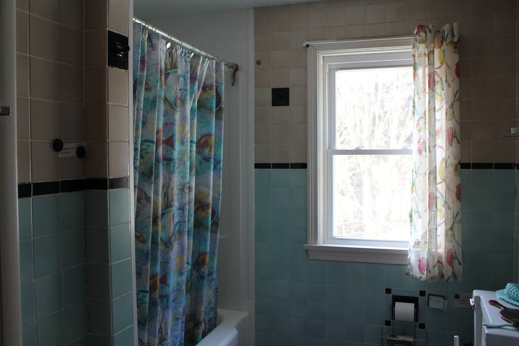 sunny bathroom