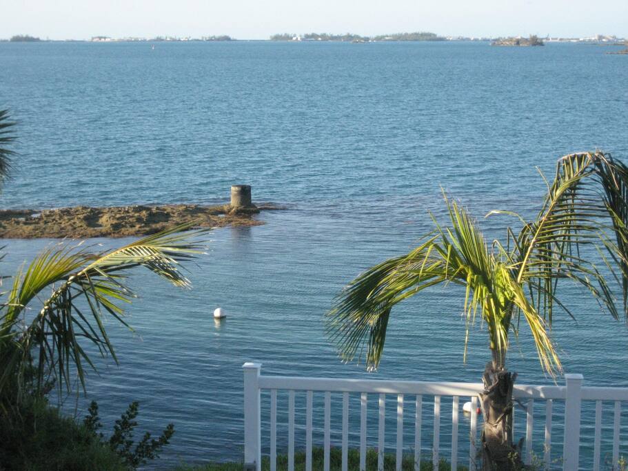 Ocean views from porch