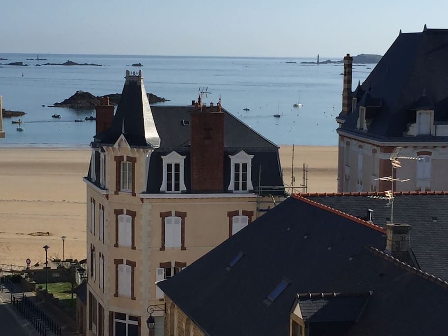 View from the master bedroom
