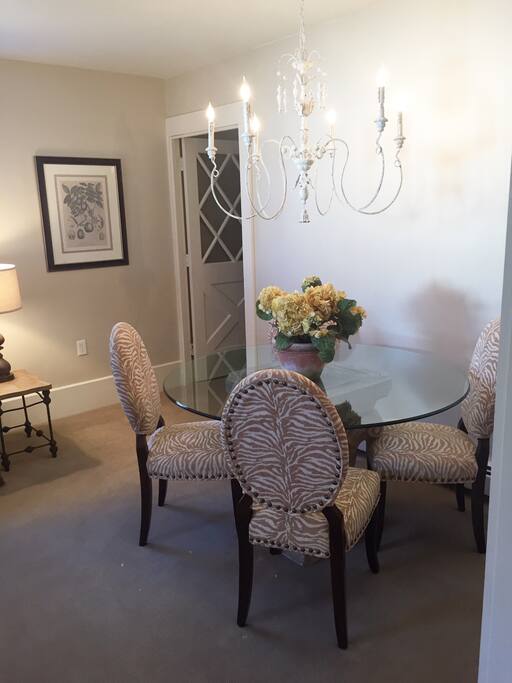 Dining/living area.